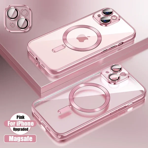 Clear Plating Ultrathin Silicone Case For iPhone - Image 6